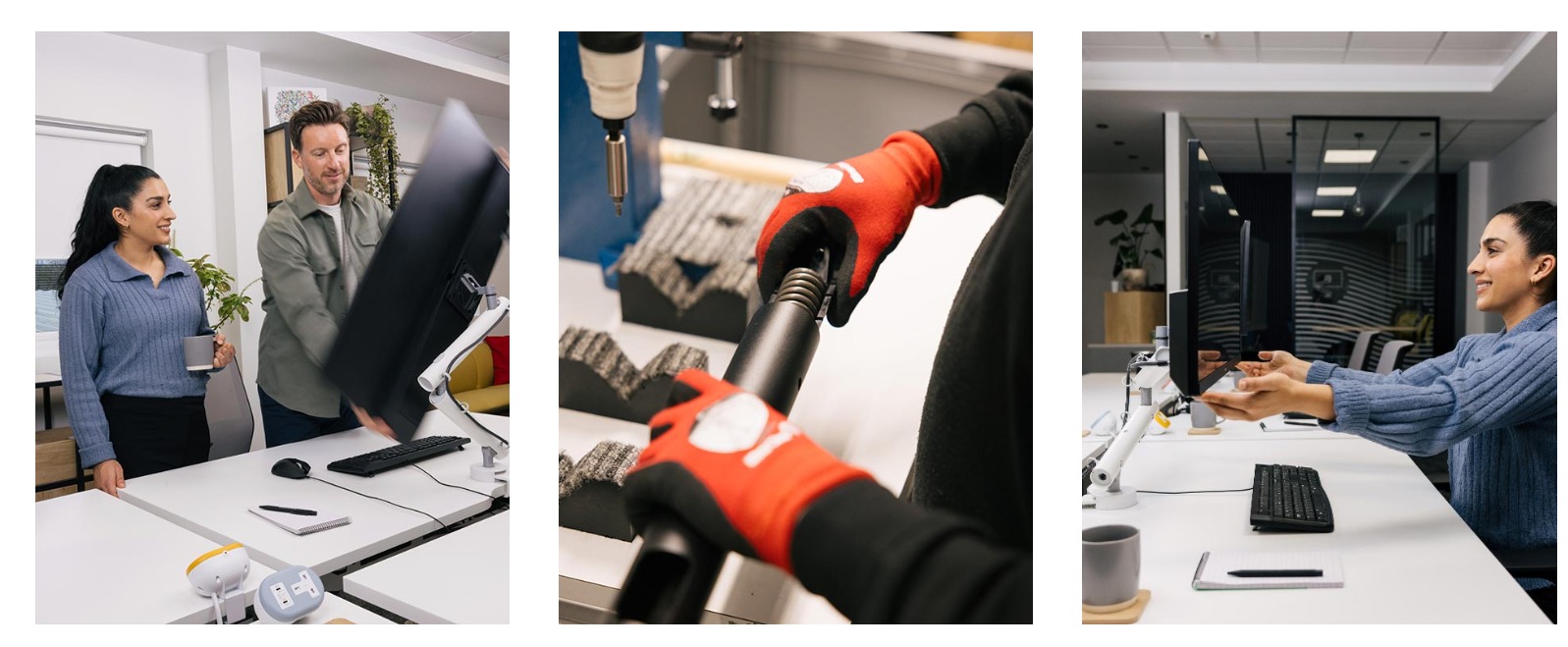 The Only Dynamic Monitor Arm Made in the UK